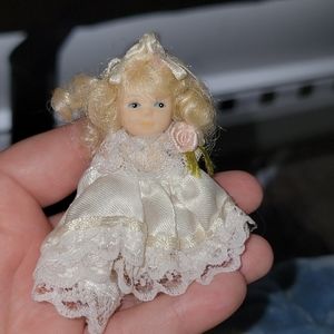 Mini Porcelain Doll